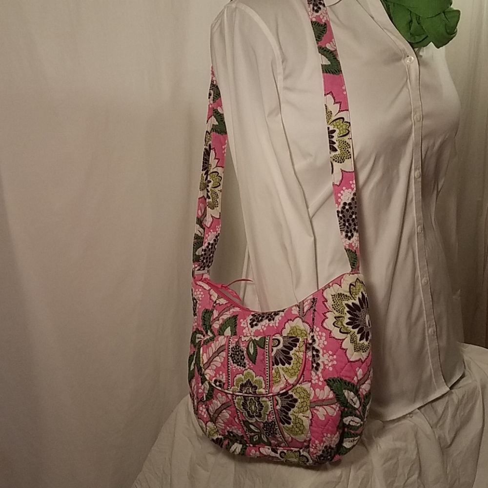 Vera Bradley Priscilla Pink Hobo